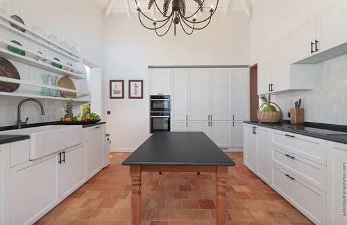 Tartane Villa | Les Frangipaniers, exceptional villa with swimming pool and direct sea access