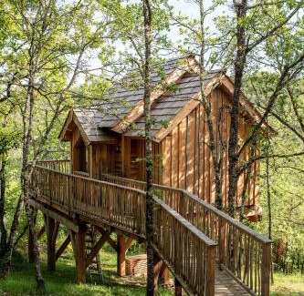 Saint-Cernin Cabin | Les Lodges du Quercy