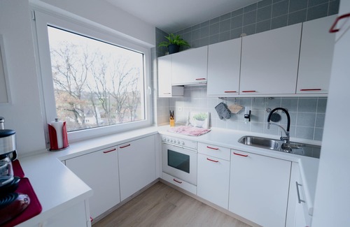 Hemfurth-Edersee Apartment | Light-flooded architect house in a quiet location FeWo "Red"