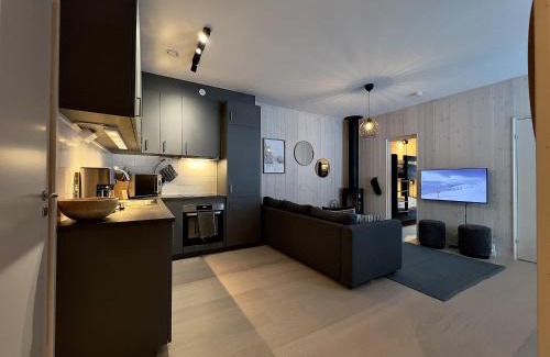 Salen Apartment | Lindvallen Ski Resort Pool and Padel - Sauna - 8 Guests