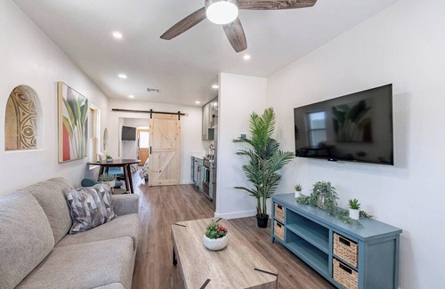 Barrio Viejo House | Located downtown this 1 bedroom 1 bathroom is fully remodeled with your own dedicated electric vehicle charger .