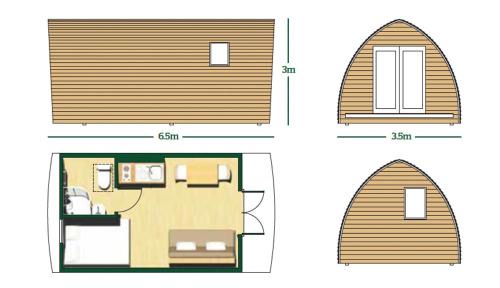 Lairg Ski Chalet | Loch Shin Glamping Pods