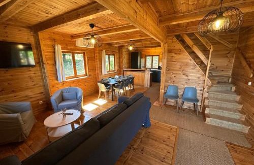 Le Creusot Ski Chalet | Lodge du Parc des Combes avec Accès Parc inclus selon calendrier ouverture Parc