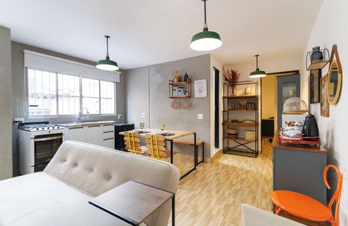 Vila Buarque Apartment | Loft Jaguaribe