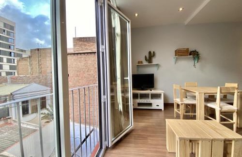 Barcelona Apartment | Loft Poblenou cerca de la playawifiazotea