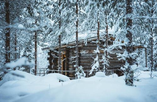 Rovaniemi House | Log Cabin with Private Sauna and Hot Tub by Invisible Forest Lodge & Spa