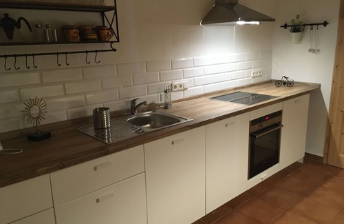 Boiensdorf Apartment | "Look around" - Scandinavian-style apartment with bookable barn sauna