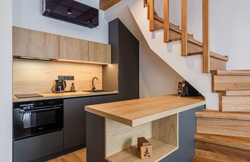 Abertamy Apartment | Lovely apartment for 5 people with A/C, WIFI, TV and balcony