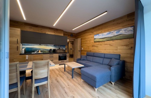 Pec pod Snezkou Apartment | Lovely apartment for 5 people with WIFI, TV, balcony and panoramic view