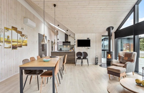 Idestrup House | Lovely home in Idestrup with sauna