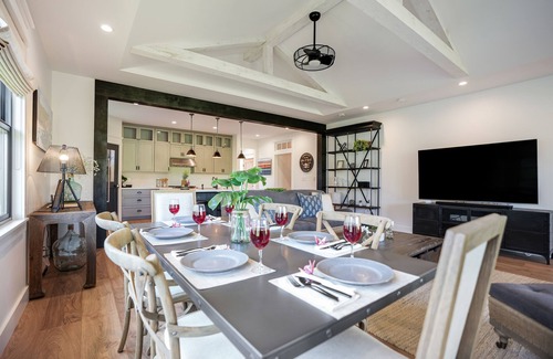 Poipu House | Luxe retreat with hot tub and pool access, private W/D, grill, AC, & gas range