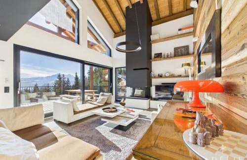 La Rosiere Ski Chalet | Luxueux chalet avec piscine, sauna et parking à La Rosière pour 10 personnes - FR-1-398-633