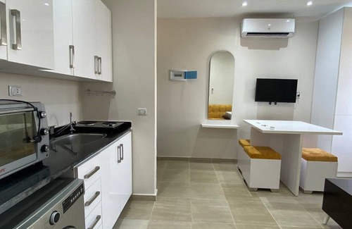 Village Road Apartment | Luxurious 1-bedroom in Mirage Bay Resort and Aquapark, Hurghada