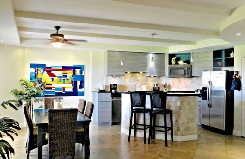 Oranjestad-West Condo | Luxurious & Spacious Eagle Beach 2 Story Penthouse on 1st class Divi Resort