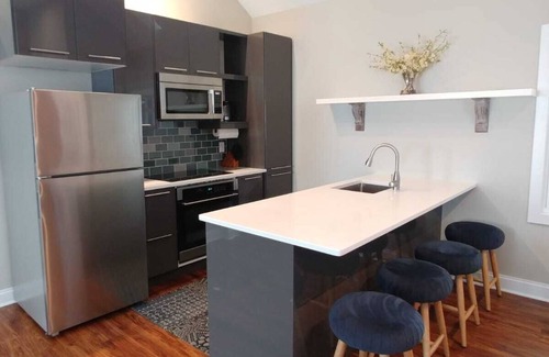 Rochester Apartment | Luxury 1 bedroom apt in historic Penfield house w Private Garage - Apt #5