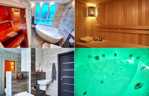 Shevchenkivs'kyi District Apartment | Luxury apartment with a Big Sauna and Jacuzzi!