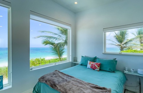Governor's Harbour Resort | Luxury Beachfront Bedroom on Pink Sand Beach, Governor's Harbor: Casita #3