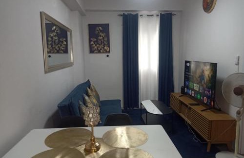 Mactan Export Processing Zone Apartment | Luxury Budget one Bedroom with living room and Kitchen Rest and fly at Amani Grand Resort