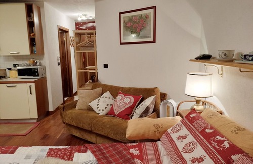 Limone Piemonte Apartment | Luxury studio apartment in villa. 50 MT from cable car departure. Unique position