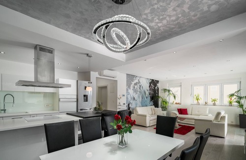 Makarska Villa | Luxury villa Palladium in the center with * heated pool, * penthouse and * whirlp.