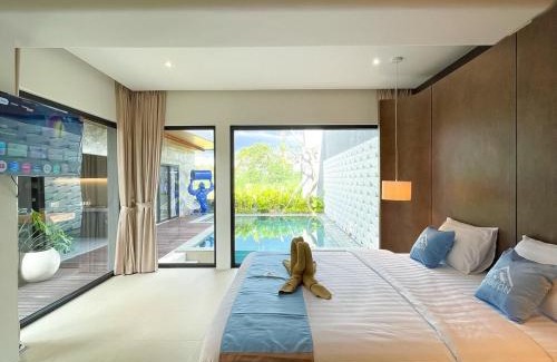 Banjarasri Villa | Luxury Villa pemandangan sawah - fulton Regatta 3BR