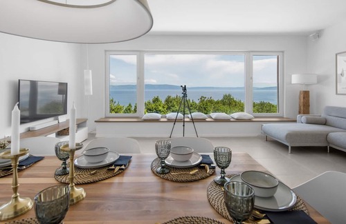 Rabac Villa | Luxury Villa Pure White with Pool