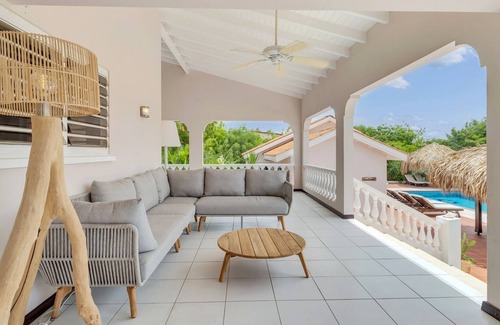 Sabadeco Villa | Luxury villa with a large magna pool in a beautiful tropical garden