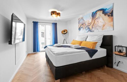 Innere Neustadt Apartment | Luxus im Zentrum für 6 Personen! 3 Zimmer, Balkon, WLAN, Parkplatz