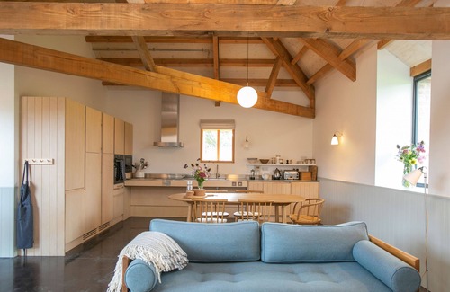 West Compton Cottage | Lynchets - a semi-detached converted barn that sleeps 4 guests in 2 bedrooms