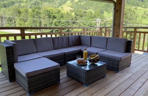 Les Avanchers-Valmorel Ski Chalet | Magnifique Chalet - Piscine & vue Exceptionnelle