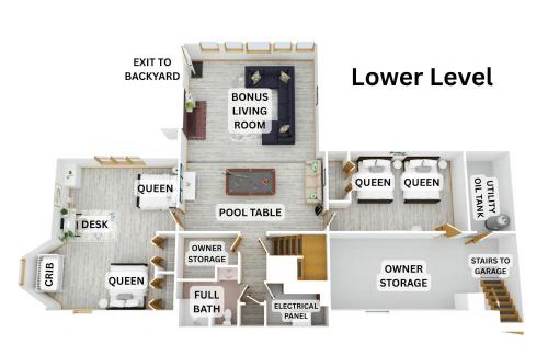 Sanford House | Maine Pondfront Home Sleeps 22 - Pool & Hot Tub