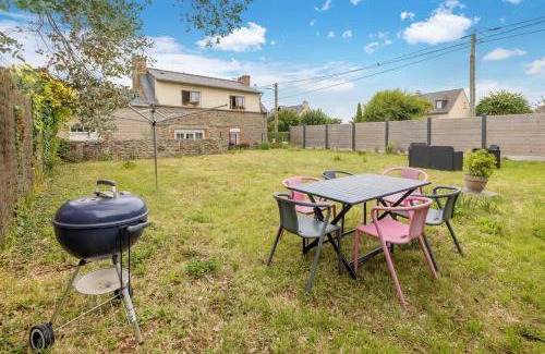 Saint-Coulomb House | Maison des Flots, 3 chambres, jardin, proche plage