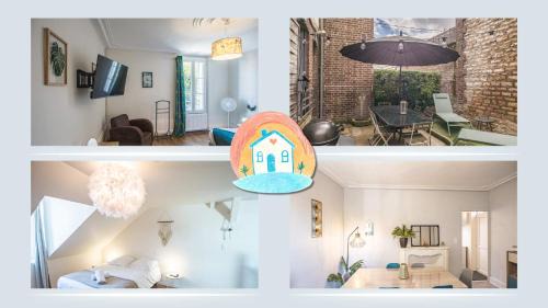 Troyes Apartment | Maison du Bonheur - Terrasse - Stationnement facile - Proche Hypercentre