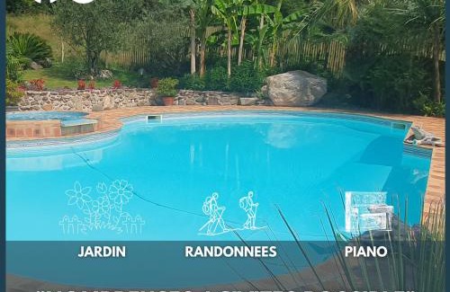 Buzy Apartment | Maison familiale Baylère - Piscine et spa - 8 pers