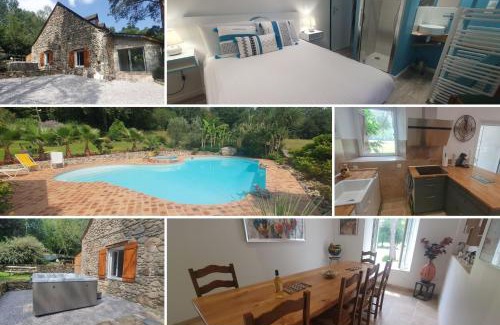 Buzy Apartment | Maison familiale Baylère - Piscine et spa - 8 pers