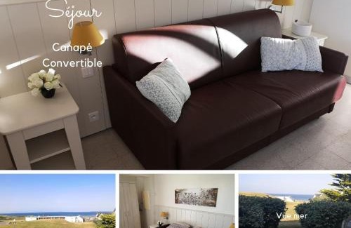 Guidel-Plages Apartment | Maisonnette vue mer - Piscine - Classé 2 étoiles