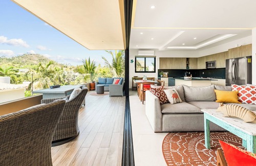 San Francisco Apartment | Manta Morada: Mar, San Pancho, Beachfront and Ocean views