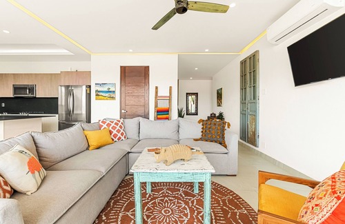 San Francisco Apartment | Manta Morada, San Pancho, Beachfront and Ocean views