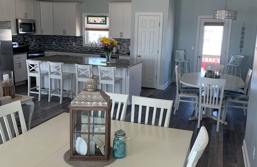 Topsail Beach House | Margaritaville -New Oceanfront Home w/Elevator & Reverse Floor Plan 3,000 sq ft