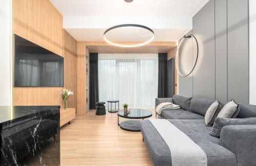 West Pomeranian Voivodeship Apartment | MARGI Tiffany Apartament BASEN POOL SAUNA