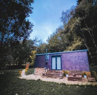 Cervena Voda House | Maringotka V mechu a kapradí s koupacím čanem