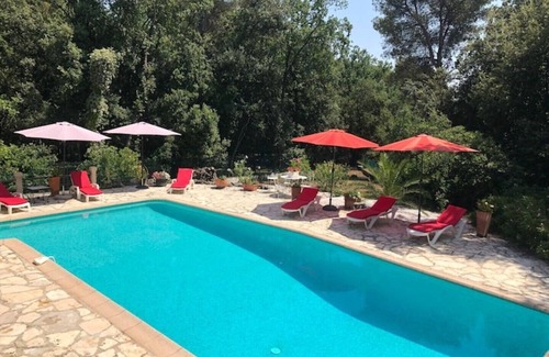 Saint-Paul-de-Vence House | Mas provençal swimming pool and large garden