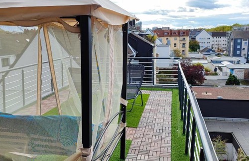 Ehrenfeld Apartment | Masionette Wohnung mit Panorama Terrasse