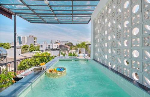 Son Tra House | May Bliss Home 4BR Pool walk to beach