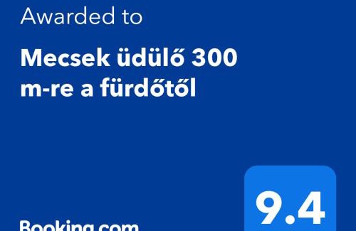 Harkany Apartment | Mecsek üdülő ingyenes klímával 300 m-re a fürdőtől