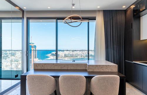 Paceville Apartment | Mercury Tower Skyline Apartment with Pool Access