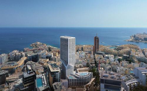 Paceville Apartment | Mercury Tower Skyline Apartment with Pool Access