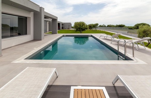 Nea Propontida Villa | Merelia Luxury Villas - Sunset with Heated Pool
