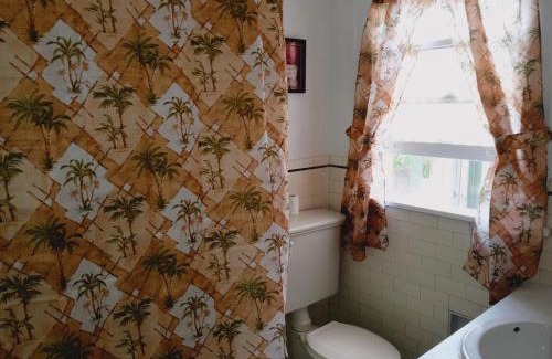 Plainfield House | Mini Mansion Hotel near public transportation is the yellow and green house on the corner of 8th st and Madison avenue