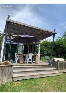 Saint-Priest-des-Champs Other | Mobil-home chalet chez l'habitant, au coeur des Combrailles, à 5 min du Pont du Bouchet